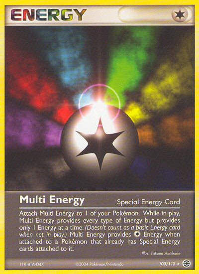 Multi Energy (103/112) [EX: FireRed & LeafGreen] | Mega City Incorporated