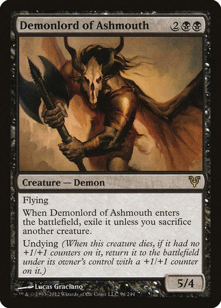 Demonlord of Ashmouth [Avacyn Restored] | Mega City Incorporated