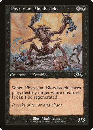 Phyrexian Bloodstock [Planeshift] | Mega City Incorporated