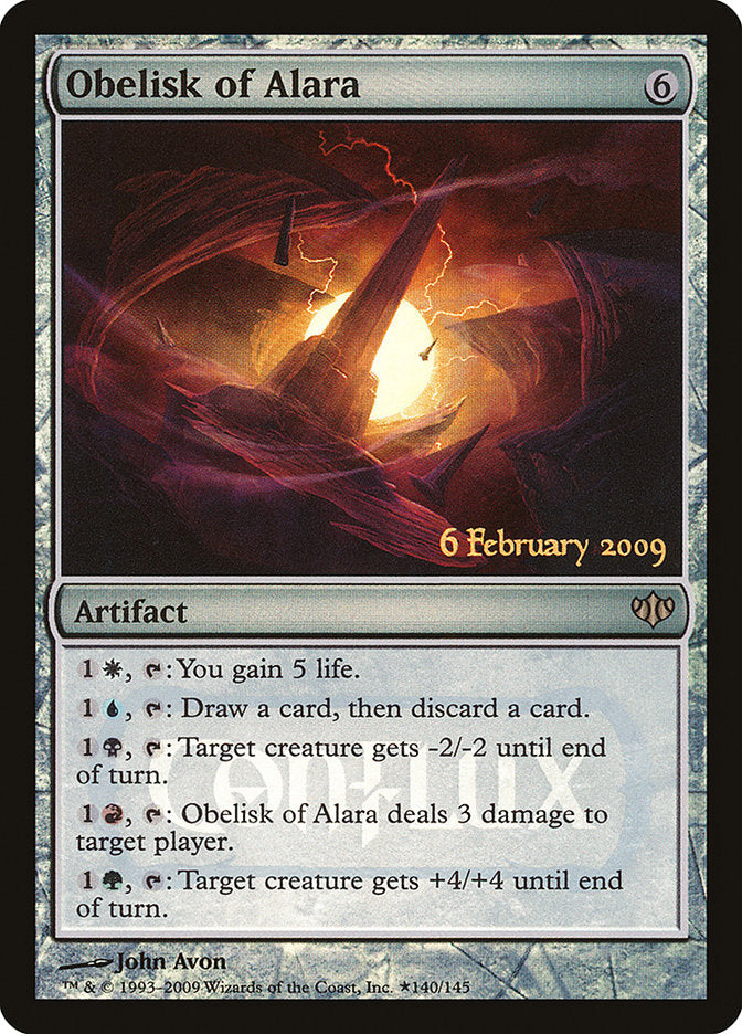 Obelisk of Alara (Launch) [Conflux Promos] | Mega City Incorporated