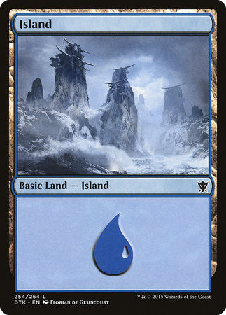 Island (254) [Dragons of Tarkir] | Mega City Incorporated