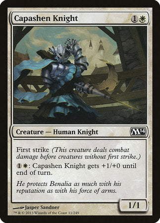 Capashen Knight [Magic 2014] | Mega City Incorporated