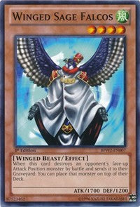 Winged Sage Falcos [BPW2-EN007] Common | Mega City Incorporated