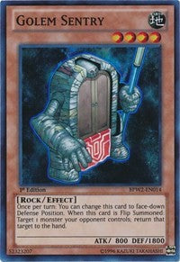 Golem Sentry [BPW2-EN014] Super Rare | Mega City Incorporated