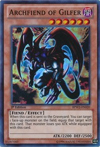 Archfiend of Gilfer [BPW2-EN020] Super Rare | Mega City Incorporated