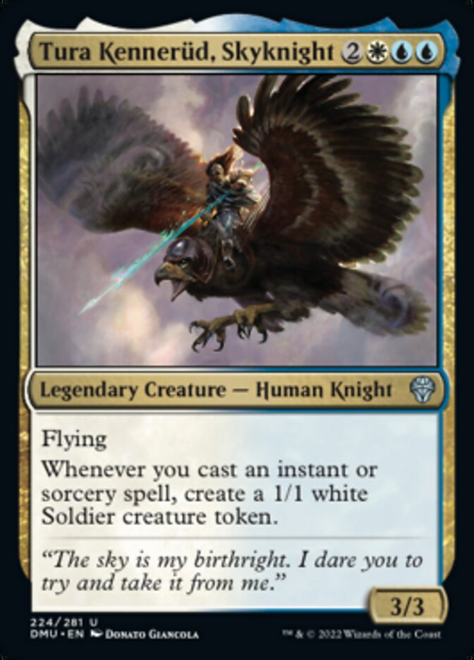 Tura Kennerud, Skyknight [Dominaria United] | Mega City Incorporated