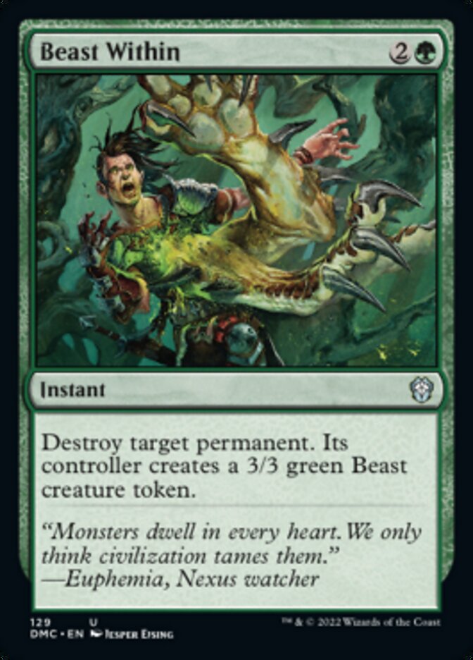 Beast Within [Dominaria United Commander] | Mega City Incorporated