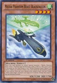 Mecha Phantom Beast Blackfalcon [BPW2-EN061] Common | Mega City Incorporated