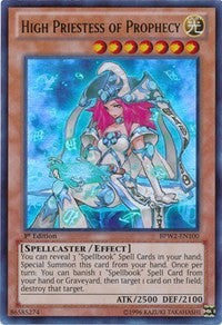 High Priestess of Prophecy [BPW2-EN100] Ultra Rare | Mega City Incorporated