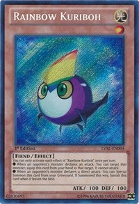 Rainbow Kuriboh [LVAL-EN004] Secret Rare | Mega City Incorporated