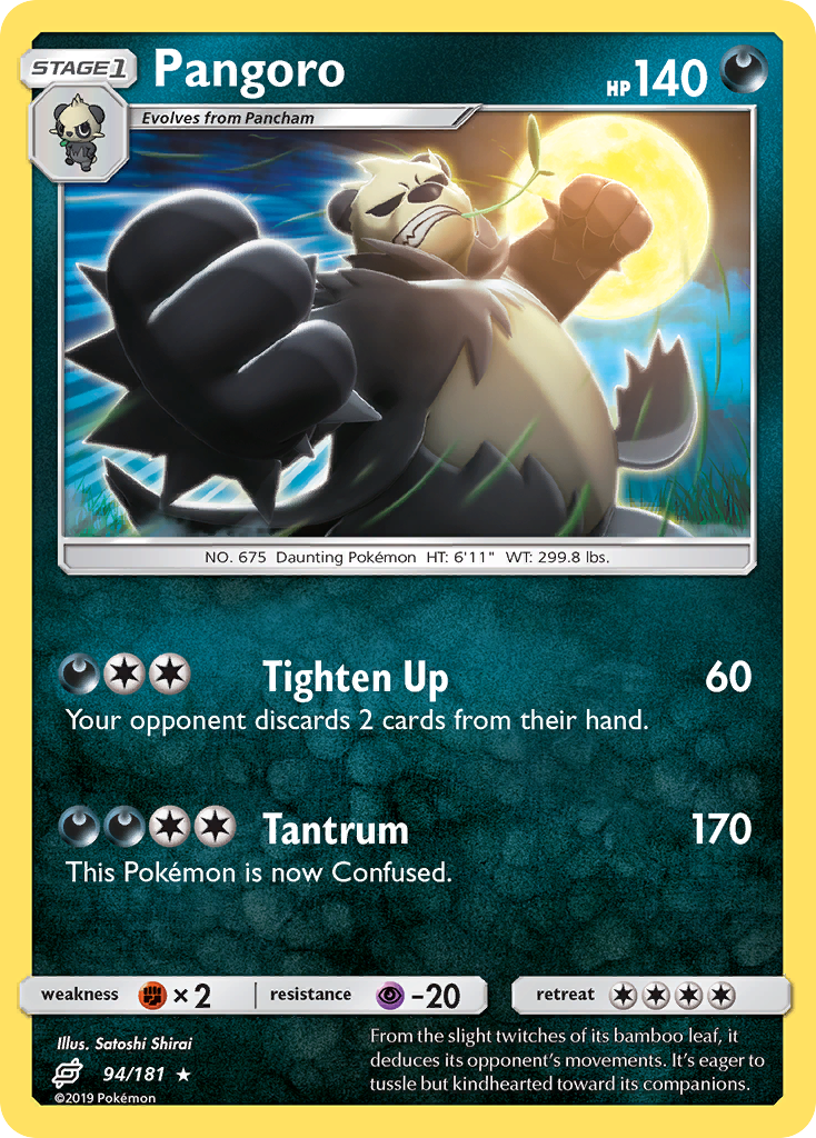 Pangoro (94/181) [Sun & Moon: Team Up] | Mega City Incorporated