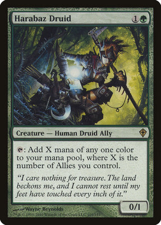 Harabaz Druid [Worldwake] | Mega City Incorporated