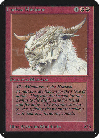 Hurloon Minotaur [Limited Edition Alpha] | Mega City Incorporated