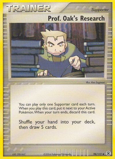 Prof. Oak's Research (98/112) [EX: FireRed & LeafGreen] | Mega City Incorporated