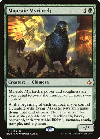 Majestic Myriarch [Hour of Devastation] | Mega City Incorporated
