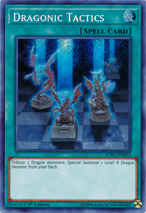 Dragonic Tactics [LCKC-EN073] Secret Rare | Mega City Incorporated