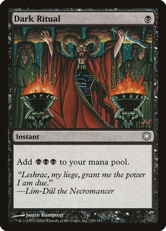 Dark Ritual [Coldsnap Theme Decks] | Mega City Incorporated