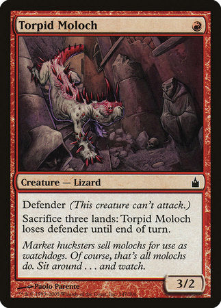 Torpid Moloch [Ravnica: City of Guilds] | Mega City Incorporated