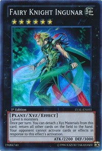 Fairy Knight Ingunar [LVAL-EN055] Super Rare | Mega City Incorporated