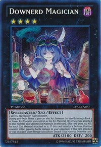 Downerd Magician [LVAL-EN057] Secret Rare | Mega City Incorporated