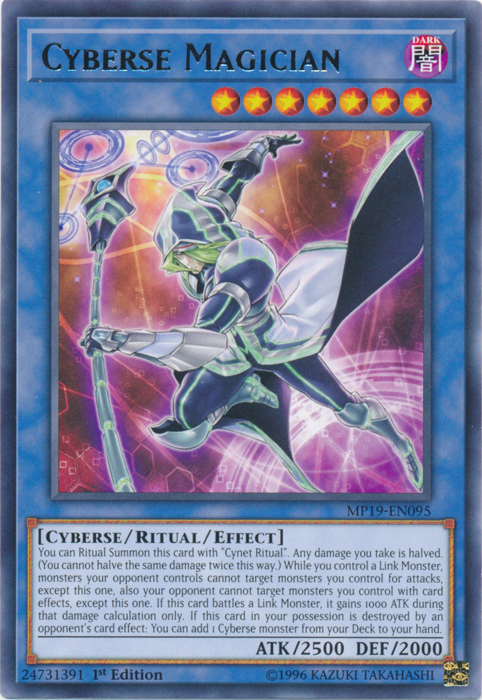 Cyberse Magician [MP19-EN095] Rare | Mega City Incorporated