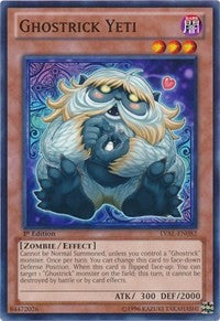 Ghostrick Yeti [LVAL-EN082] Common | Mega City Incorporated