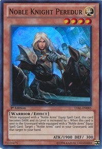 Noble Knight Peredur [LVAL-EN085] Super Rare | Mega City Incorporated