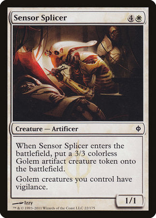 Sensor Splicer [New Phyrexia] | Mega City Incorporated