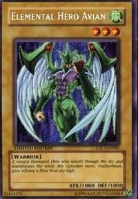 Elemental HERO Avian [EHC1-EN001] Secret Rare | Mega City Incorporated