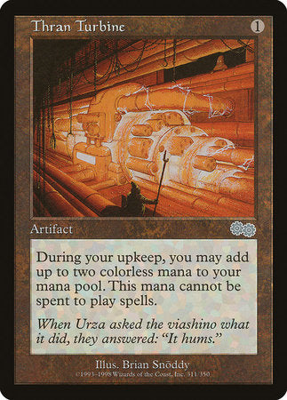 Thran Turbine [Urza's Saga] | Mega City Incorporated