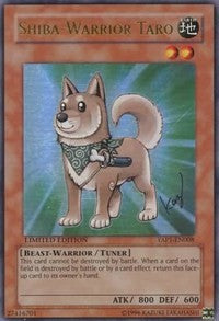 Shiba-Warrior Taro [YAP1-EN008] Ultra Rare | Mega City Incorporated