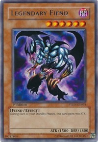 Legendary Fiend [PTDN-EN093] Rare | Mega City Incorporated