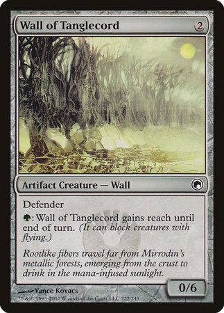 Wall of Tanglecord [Scars of Mirrodin] | Mega City Incorporated