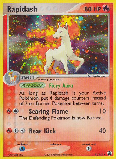 Rapidash (13/112) [EX: FireRed & LeafGreen] | Mega City Incorporated