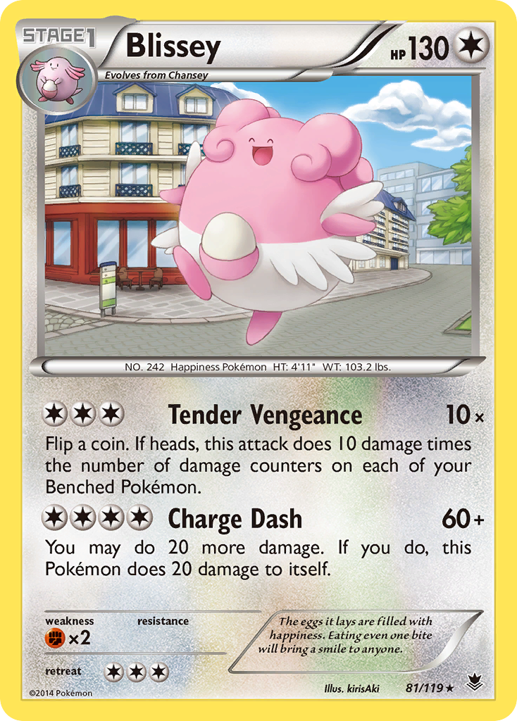 Blissey (81/119) [XY: Phantom Forces] | Mega City Incorporated