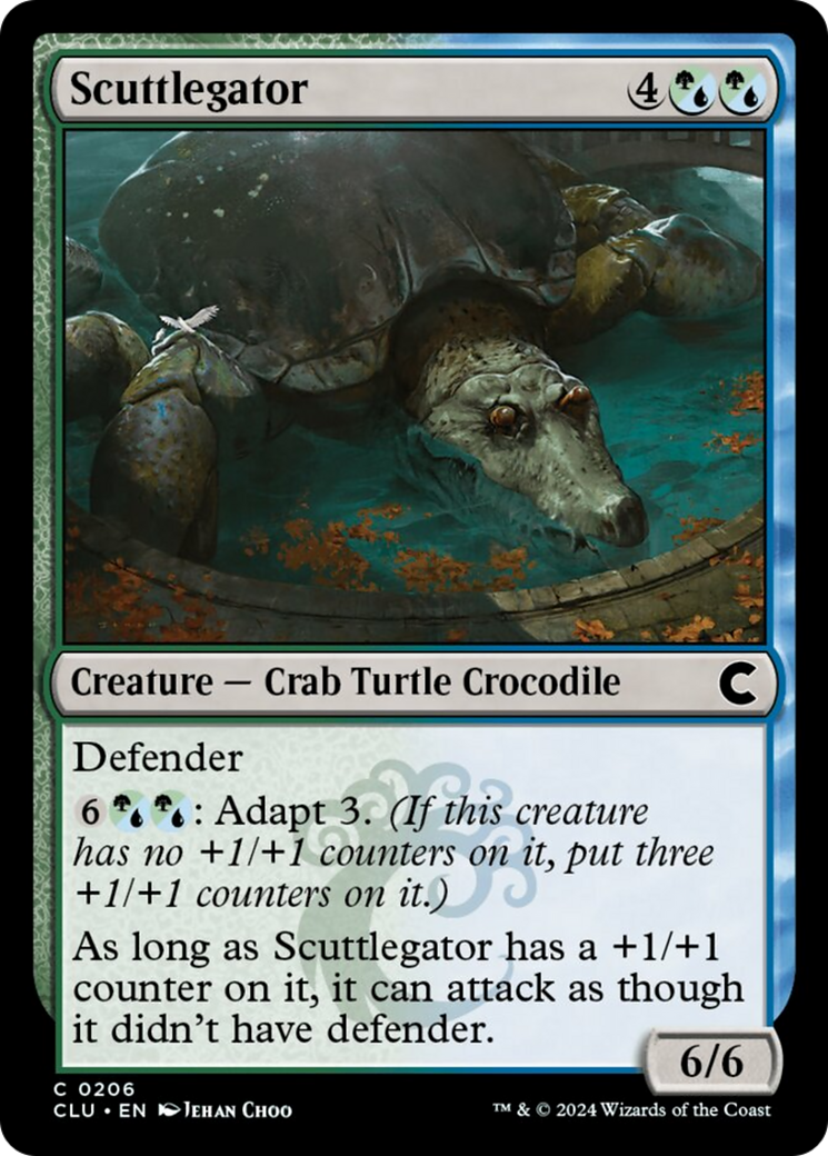 Scuttlegator [Ravnica: Clue Edition] | Mega City Incorporated