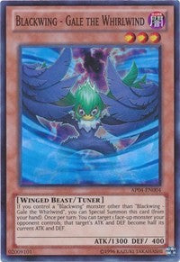 Blackwing - Gale the Whirlwind [AP04-EN004] Super Rare | Mega City Incorporated