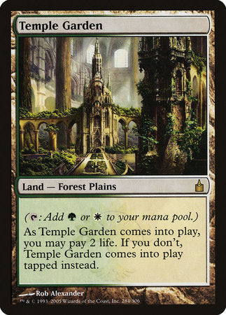 Temple Garden [Ravnica: City of Guilds] | Mega City Incorporated