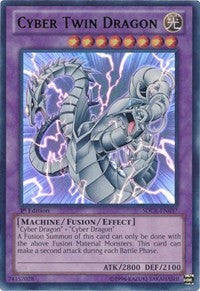 Cyber Twin Dragon [SDCR-EN037] Ultra Rare | Mega City Incorporated