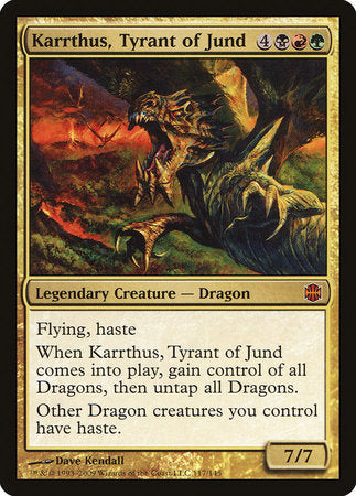 Karrthus, Tyrant of Jund [Alara Reborn] | Mega City Incorporated