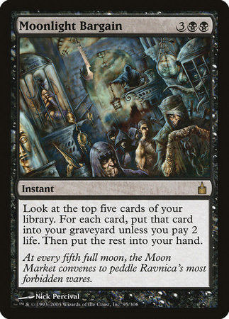 Moonlight Bargain [Ravnica: City of Guilds] | Mega City Incorporated