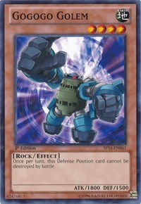 Gogogo Golem [SP14-EN001] Starfoil Rare | Mega City Incorporated