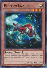 Photon Lizard [SP14-EN006] Starfoil Rare | Mega City Incorporated