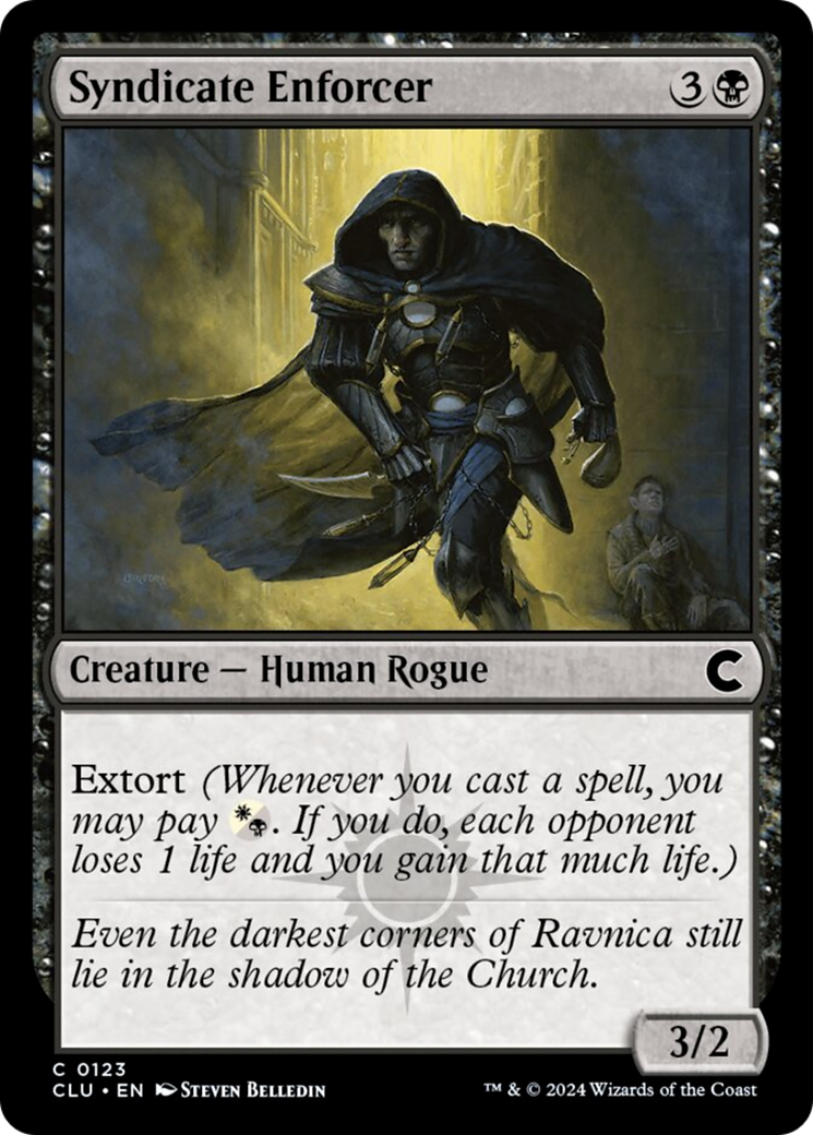 Syndicate Enforcer [Ravnica: Clue Edition] | Mega City Incorporated