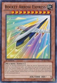 Rocket Arrow Express [SP14-EN015] Starfoil Rare | Mega City Incorporated