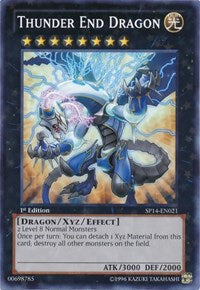 Thunder End Dragon [SP14-EN021] Starfoil Rare | Mega City Incorporated