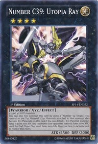 Number C39: Utopia Ray [SP14-EN022] Starfoil Rare | Mega City Incorporated