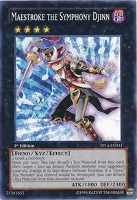 Maestroke the Symphony Djinn [SP14-EN031] Starfoil Rare | Mega City Incorporated