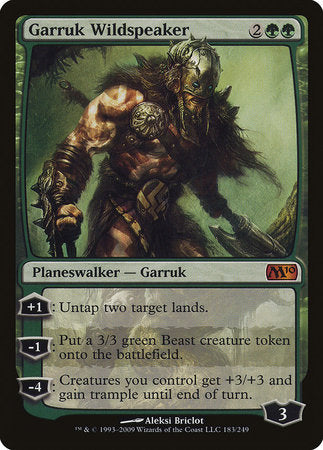 Garruk Wildspeaker [Magic 2010] | Mega City Incorporated