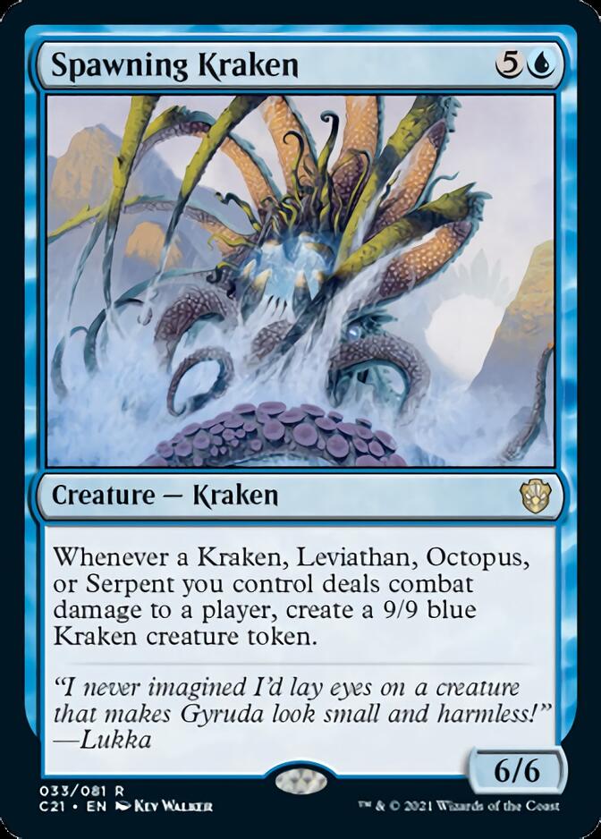 Spawning Kraken [Commander 2021] | Mega City Incorporated